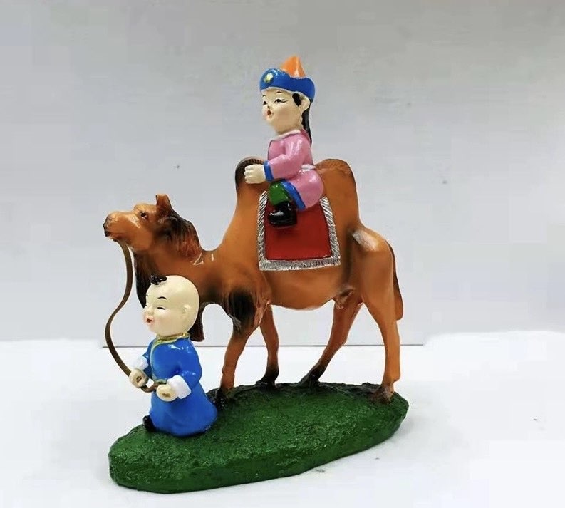 тэмээ унасан хүн