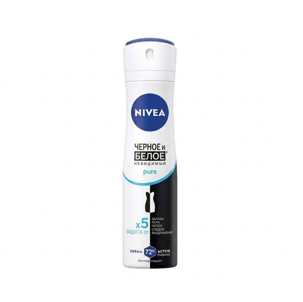 NDEO SPRAY Black&White Pure FEMALE 30*150ml