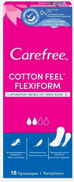 Carefree cotton feel 18ш