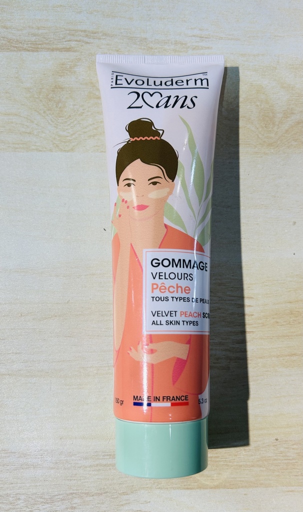 Evo face scrub peach 150ml