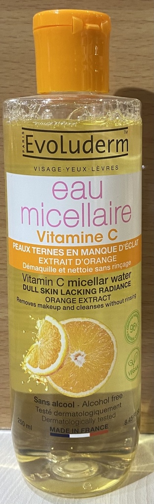 Evo micellar cleansing water Vitamin C 250ml
