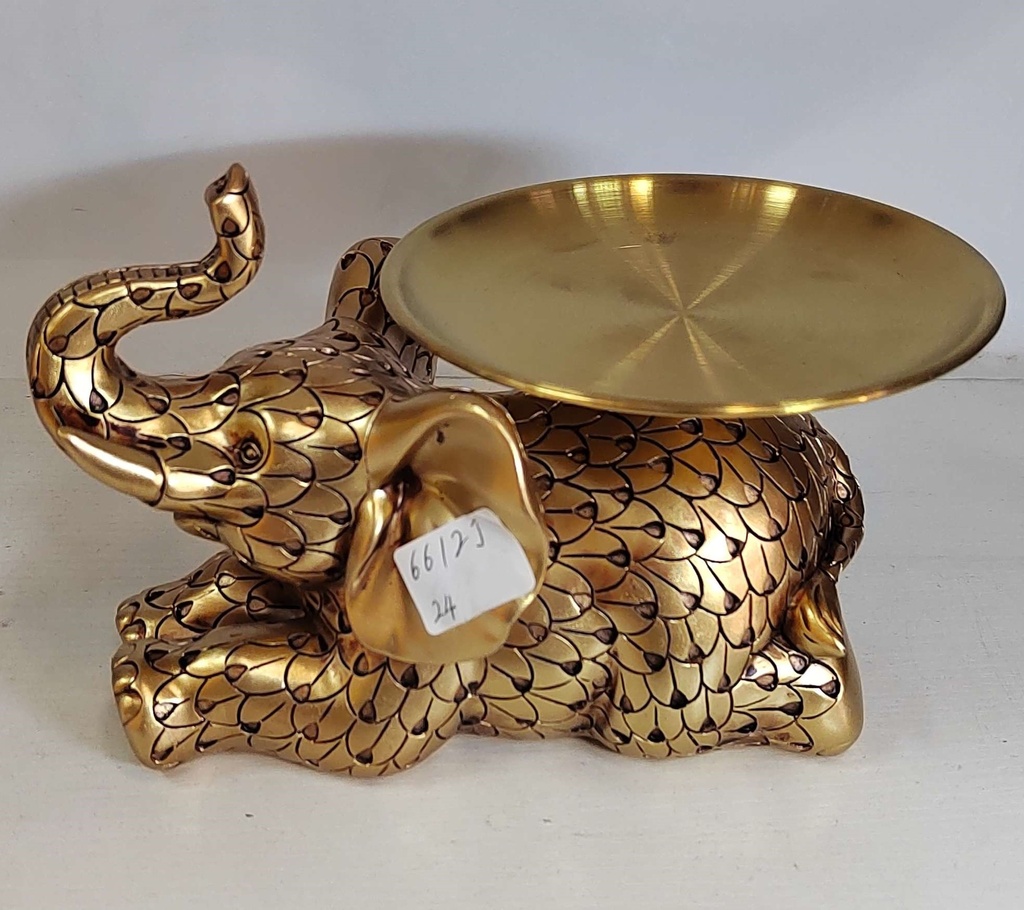 6612J Хэвтэж байгаа заан дээрх таваг