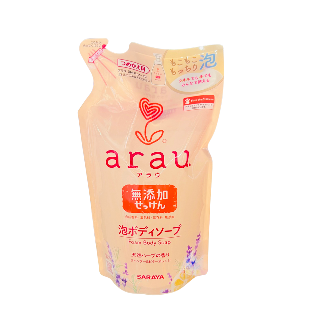 Arau биеийн хөөсөн саван +1