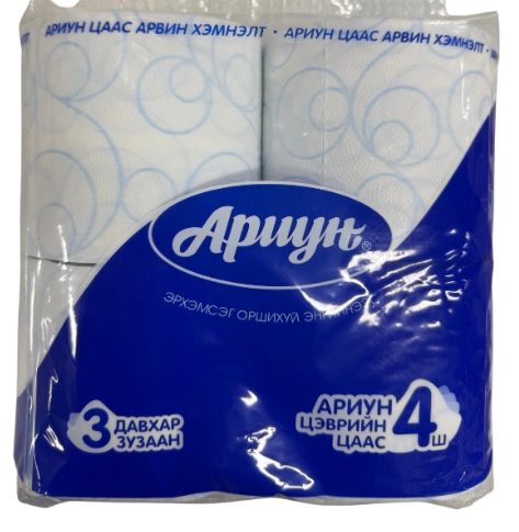Ариун 4тэй 00 цаас /бөөс/