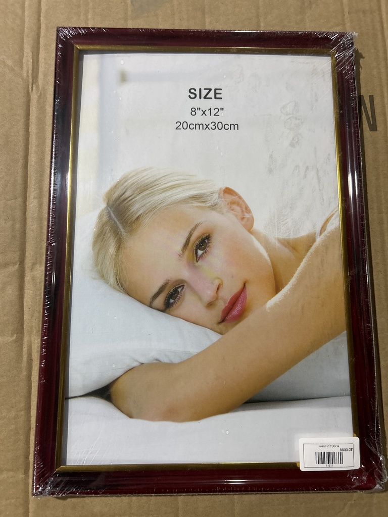 Нарийн бор хүрээтэй жааз 20*30см  PB30-1 №12