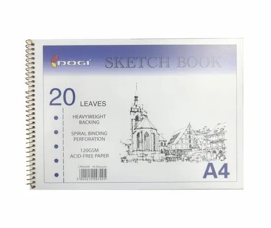 Зургийн дэвтэр спиралтай 20 ху A4 20W
