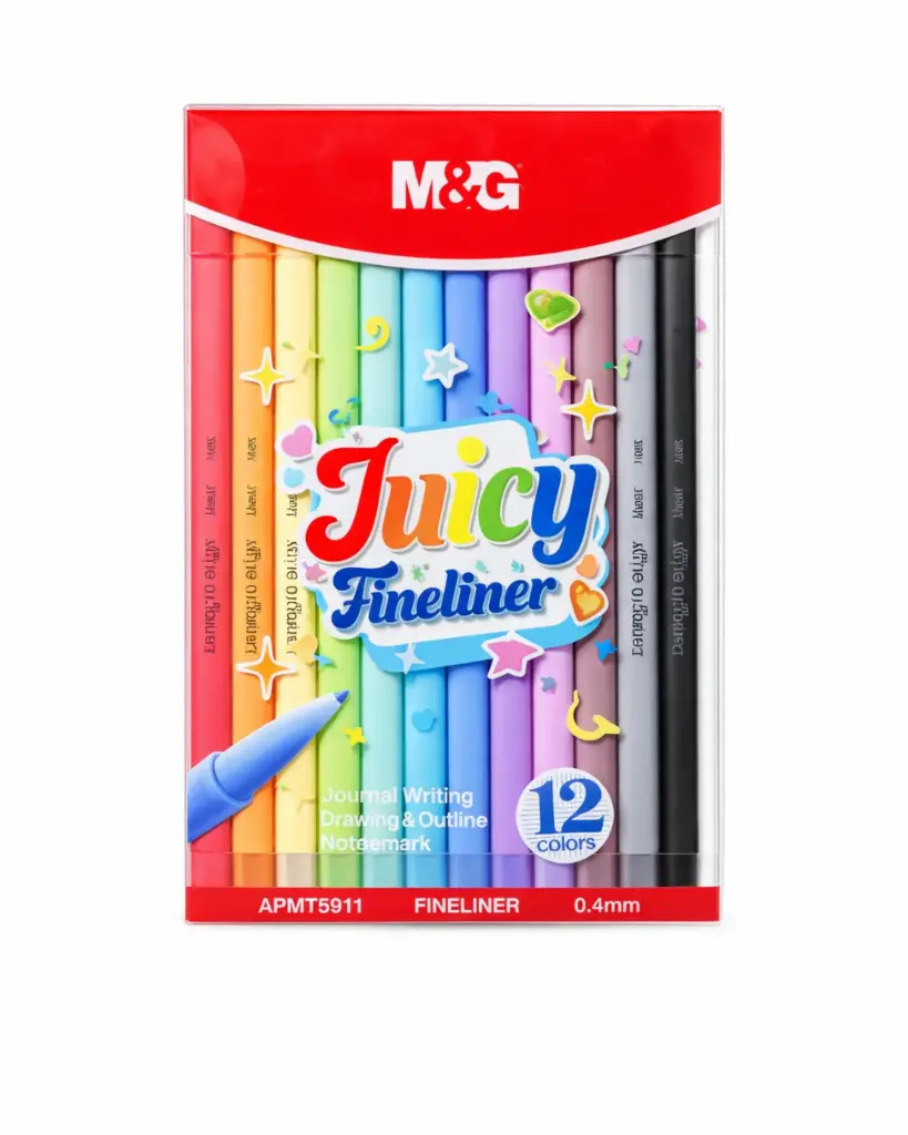 Фломастр 12өнгө M&G APMT5911-12 өнгөт гар зурах харандаа