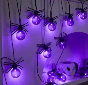 Halloween. гэрэл аалзтай 3м