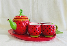 [80249] Гүзээлзгэнэтэй, цэнхэр аяга ком