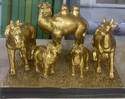 [80619] ZS150 таван хошуу мал дөрвөлжин Ж