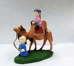 [81166] тэмээ унасан хүн