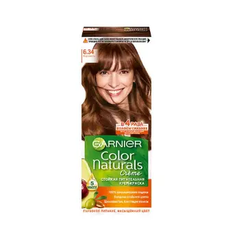 [3600540181510] C/ Үсний будаг,Garnier,Color Naturals,өнгө №6.34