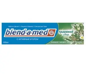 [5000174726527] C/ Bam Natural Herbal 100ml - Шүдний оо, дөрвөн төрли
