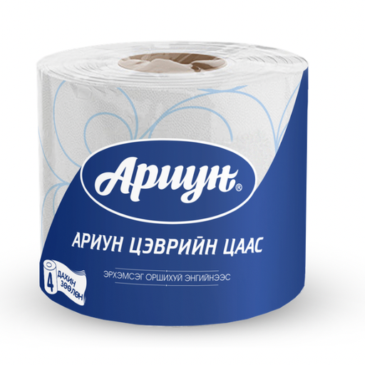 [8656900008183] Ариун 00 цаас голтой хөх 