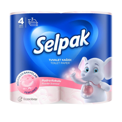[8690530065482] D/ Selpak Perfumed BRT 4 rolls Powder Scented