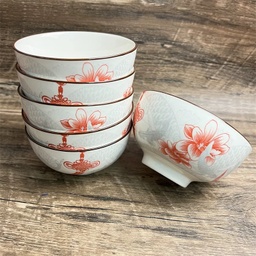 [6935686851681] аяга 4.5 улаан цэцэг 1258