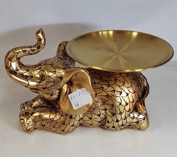 [81544] 6612J Хэвтэж байгаа заан дээрх таваг