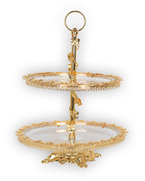 [81951] Чихрийн таваг 2 давхар  ST1303-2. ST1304-2