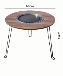 [100656] Ширээ мах шарагчтай