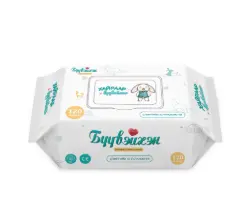 [8656000606609] Бүүвэйхэн нойтон салфетка 120ш