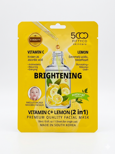 [8809687641313] Pure skin Vitamin C+Lemon mask