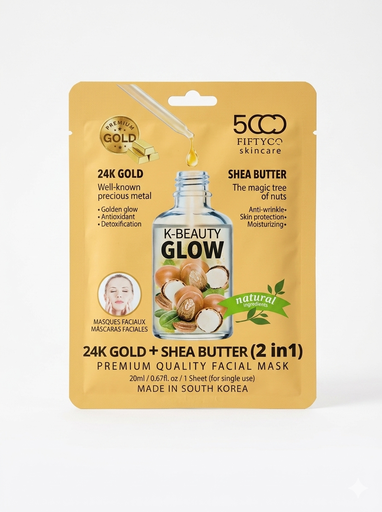 [8809687641337] Pure skin 24k+shea butter mask