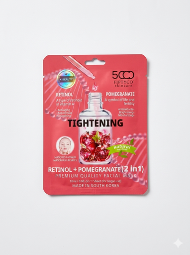 [8809687641412] Pure skin retinol+pomegranate mask