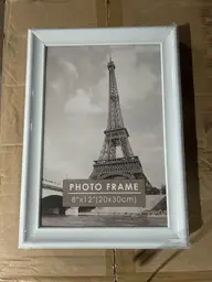 [823151] Өргөн хүрээтэй цагаан жааз 20*30см  PBS6 №12
