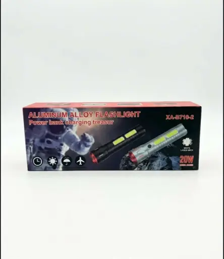 [6920244007105] Power bank хол өргөн туслаг хөнгөн цагаан гар чийдэн 710-2
